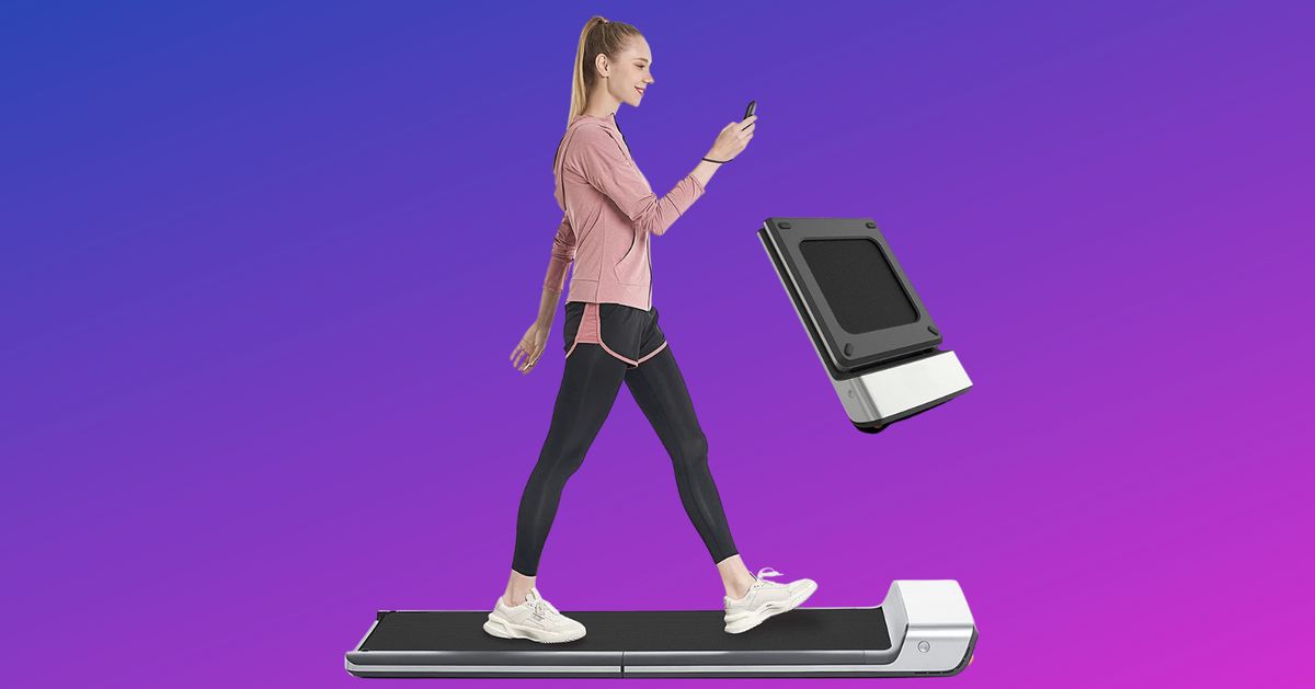 This Internet-Favorite Desk Treadmill Is On Sale On Amazon Prime Day