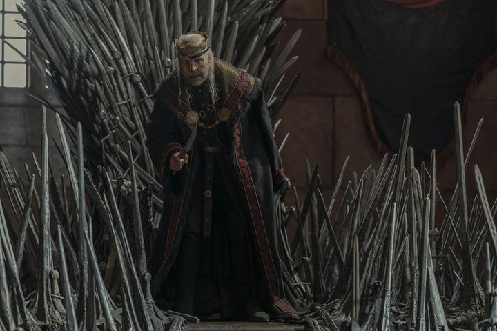 Paddy Considine as King Viserys Targaryen in Episode 8 of “House of the Dragon.”