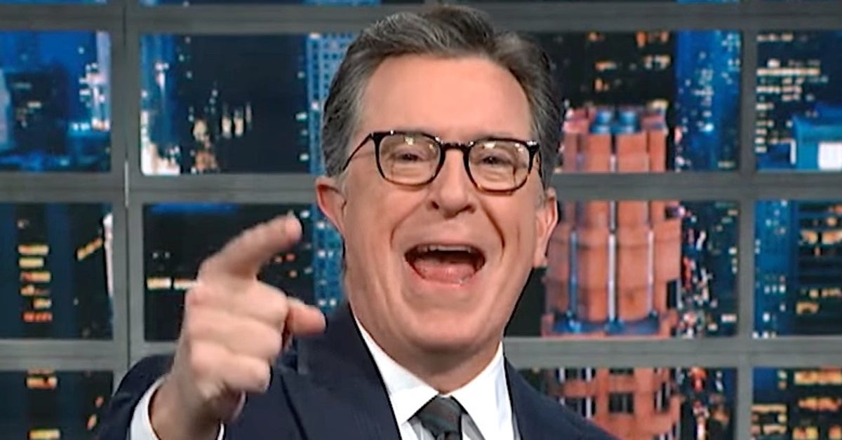 Stephen Colbert Trolls Rudy Giuliani In Off-The-Rails Times Square