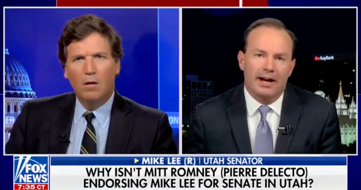 ‘Help Me’: Mike Lee Begs Mitt Romney For An Endorsement