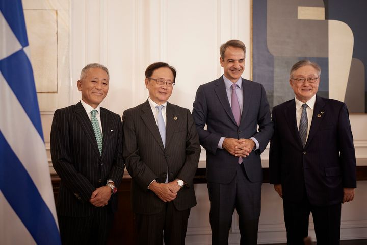 Συνάντηση του πρωθυπουργού με εκπροσώπους μεγάλων ιαπωνικών επιχειρήσεων