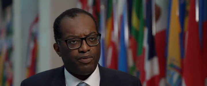 Kwasi Kwarteng is in Washington at an IMF meeting.