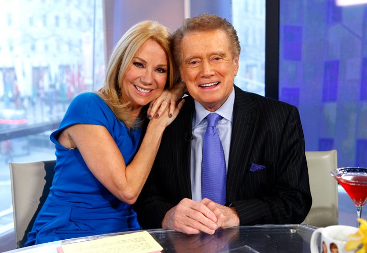 Kathie Lee Gifford (left) and Regis Philbin.