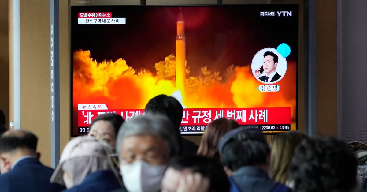 North Korea Launches Missile, Flies Warplanes Near South Korea Border