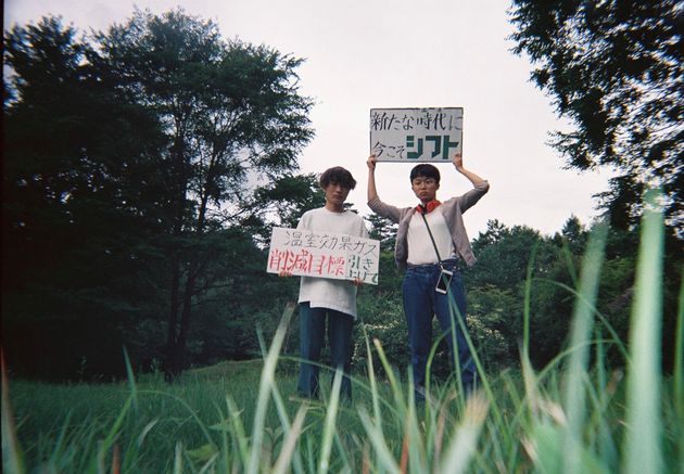 共同代表の中村涼夏さん（右）と山本大貴さん（左）