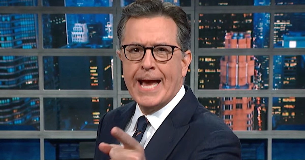 Stephen Colbert Hilariously Tries To Goad Trump Into Making A Massive