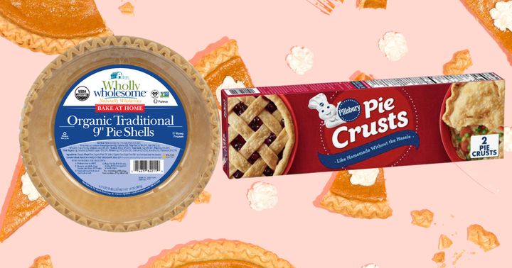 Wholly Wholesome traditional organic pie shells and Pillsbury pie crust