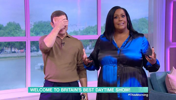 Dermot O'Leary and Alison Hammond