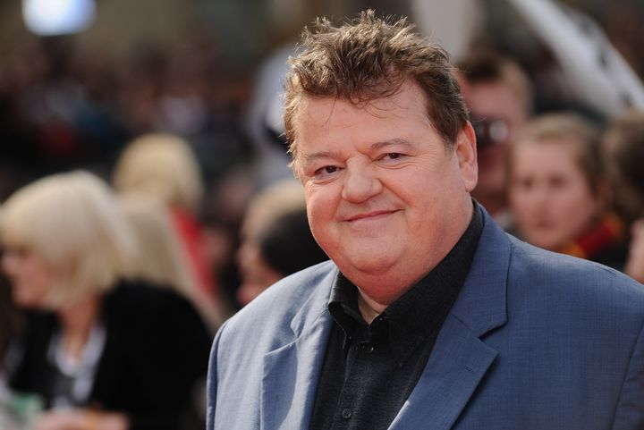 Robbie Coltrane attends the world premiere of Harry Potter and the Deathly Hallows: Part 2.