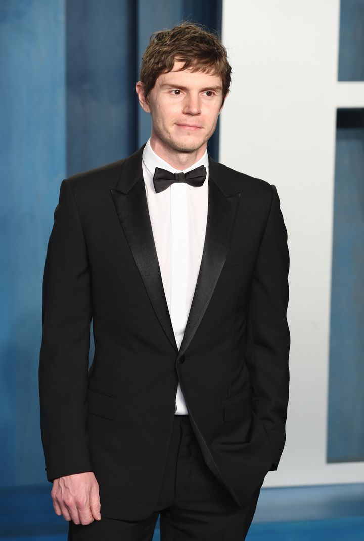 Evan Peters at an Oscars after-party earlier this year