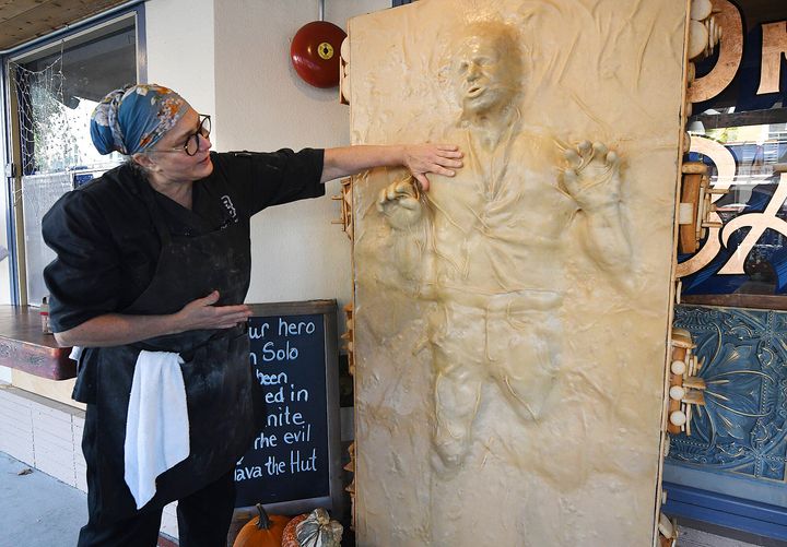 Loaf-Saber: California Baker Crafts Life-Sized Han Solo Out Of Bread