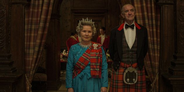 Imelda Staunton and Jonathan Pryce in newly-released photos from the new series of The Crown