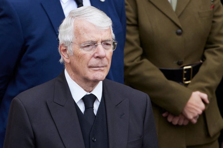 Britain's former Prime Minister John Major.