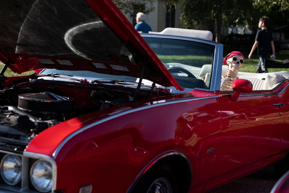 Even the undead made it out to the car show.