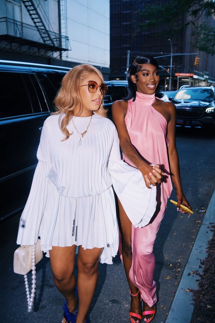 Stylist Jenna Tyson (left) said, "With Flo, she has great style; she has an evolving style. I think the best thing about her is that she loves so many different things, like a true creative does."