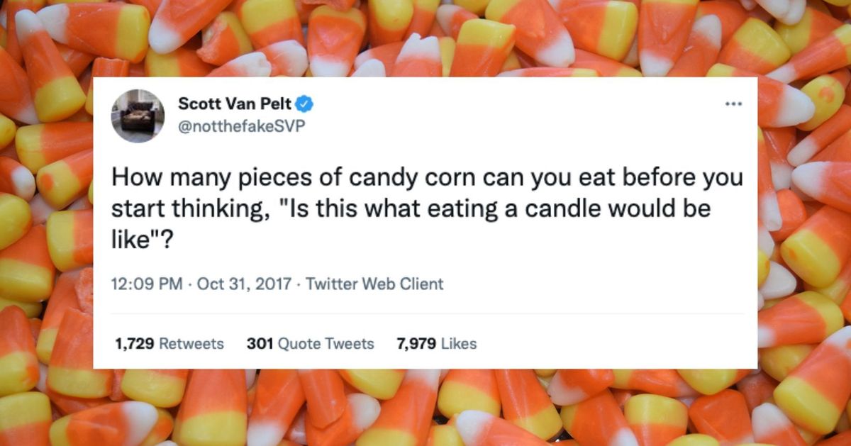 piece of candy corn