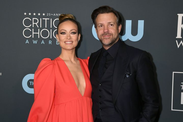 Olivia Wilde and Jason Sudeikis pictured in 2020.