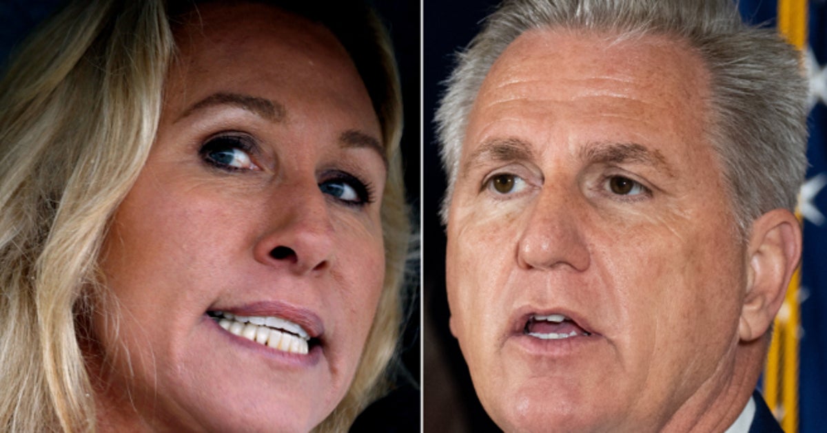 Marjorie Taylor Greene Puts Kevin McCarthy On Notice With Stark ‘Power’ Warning Marjorie Taylor Greene Puts Kevin McCarthy On Notice With Stark ‘Power’ Warning