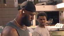 

    Bronny James Is Already Making Money With Dad LeBron In New Commercial

