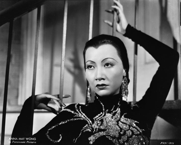 Wong pose pour une publicité tournée en 1934 pour le film "Blues de Limehouse."