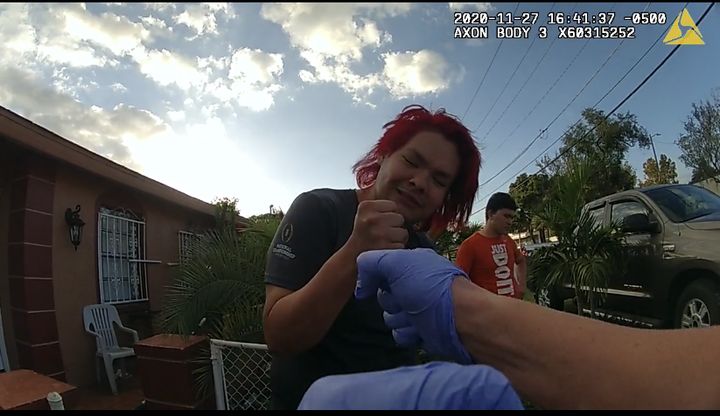 Body camera footage shows Jenny DeLeon, 24 at the time, interacting with a sheriff's deputy on Nov. 27, 2020, before the encounter turns violent.