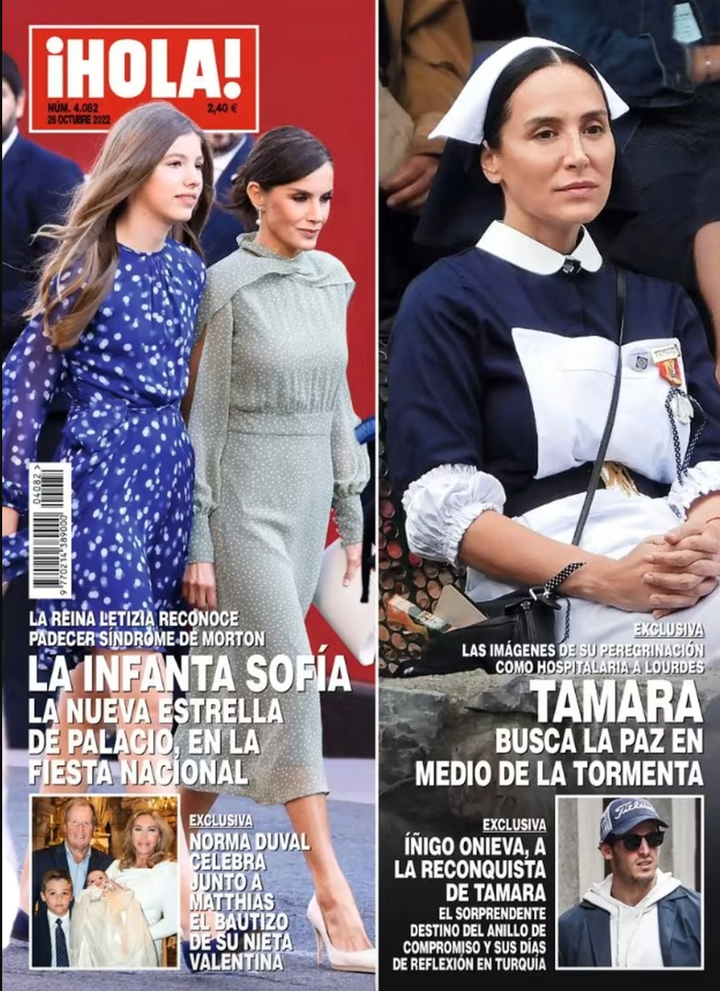 Portada de la revista '¡Hola!'.