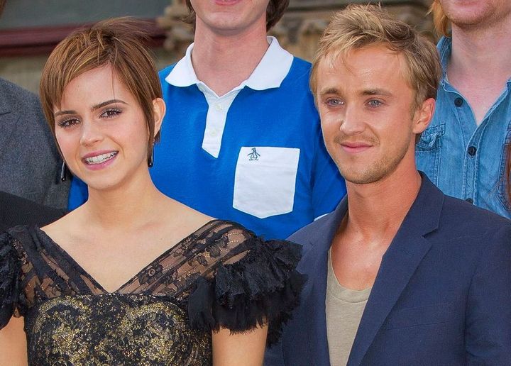 Emma Watson and Tom Felton pictured in 2011.