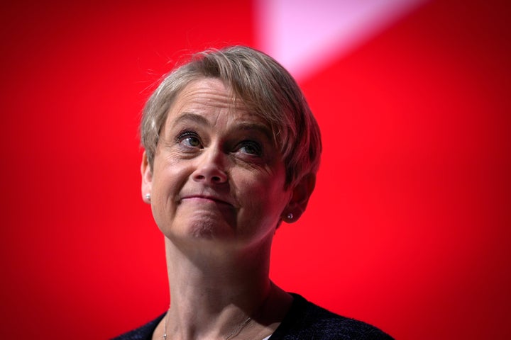 Labour's shadow home secretary Yvette Cooper.