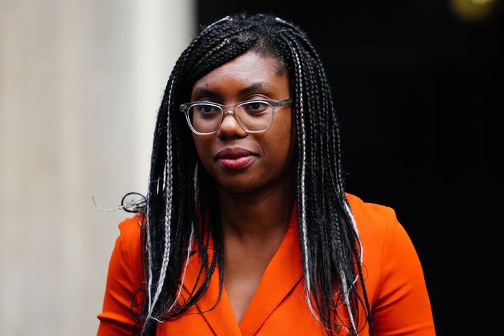 International Trade Secretary Kemi Badenoch leaving 10 Downing Street.