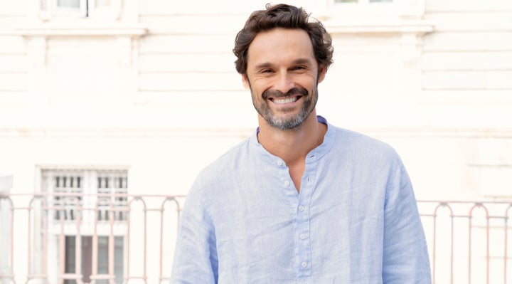 El modelo, actor y escritor Iván Sánchez.
