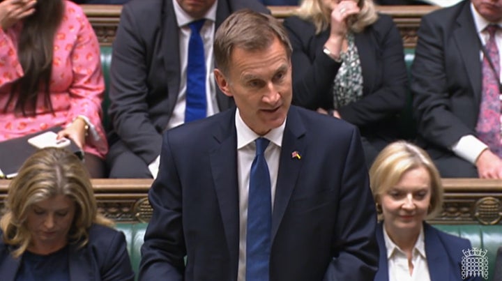 Jeremy Hunt delivered a statement to MPs that made it clear that Liz Truss was no longer in the driving seat.