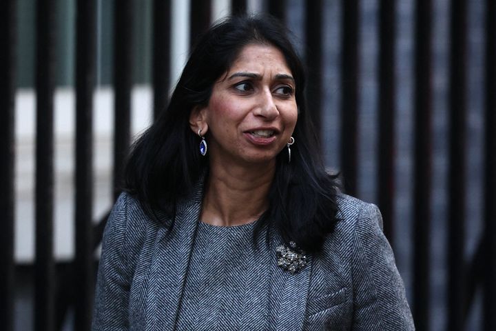 Suella Braverman criticised the direction of the government when she resigned as home secretary.
