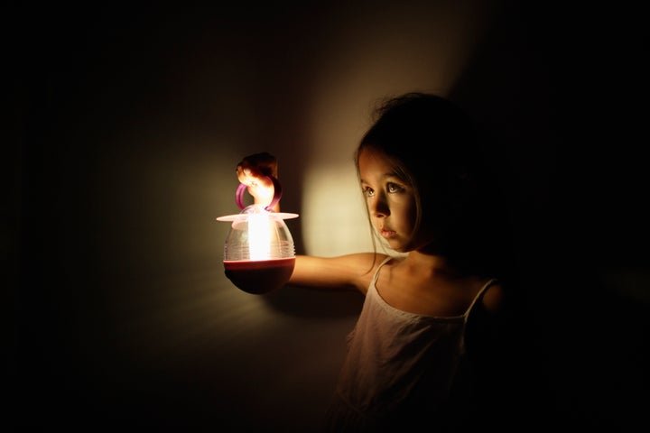 While being afraid of the dark is most common in children, it's still a common and evolutionary fear for many adults.