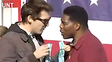 Prankster Interrupts Herschel Walker Event To Hand Him Condoms