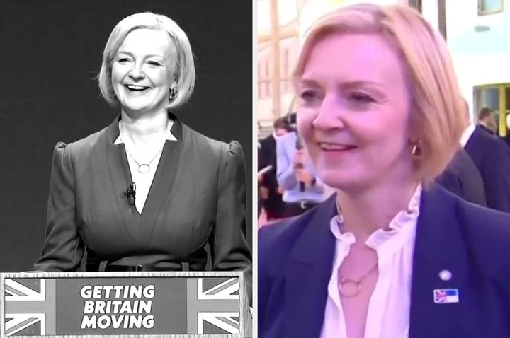 Liz Truss received a real send-off from the broadcasters on Thursday night