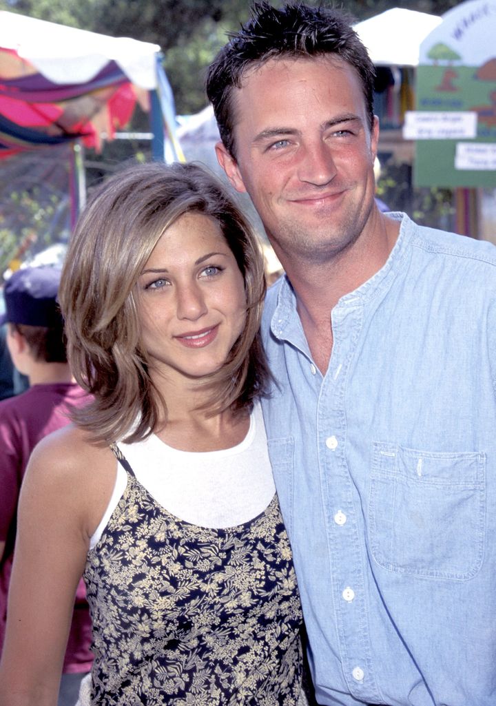 Jennifer and Matthew pictured in 1995