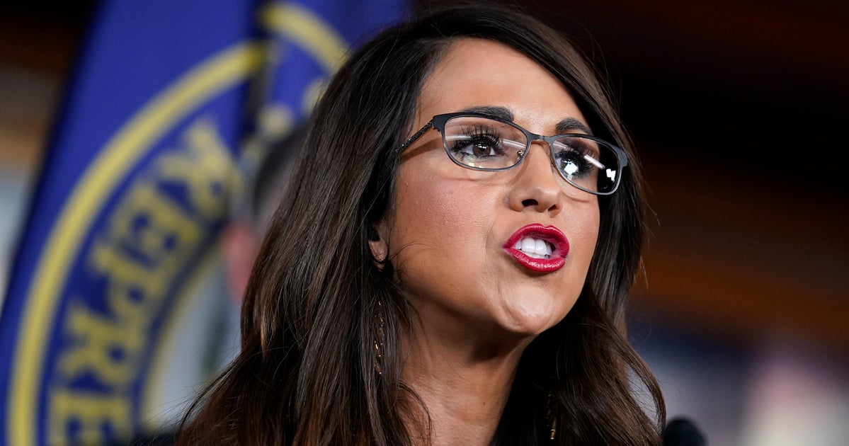 Rep. Lauren Boebert Slips Up Over ‘President Biden’ Remark In Awkward Speech Rep. Lauren Boebert Slips Up Over ‘President Biden’ Remark In Awkward Speech