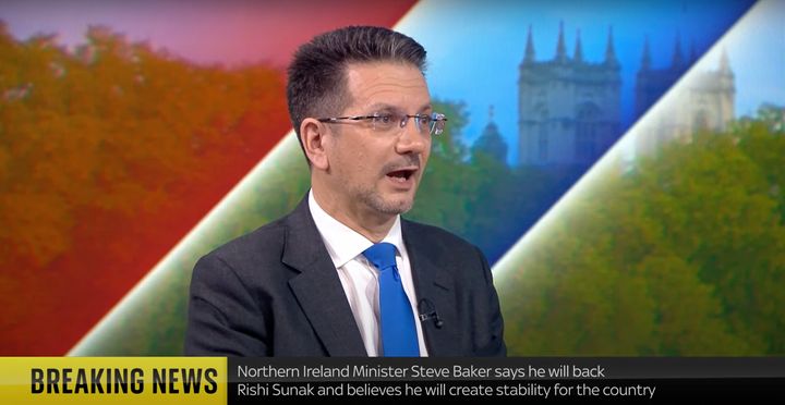 Steve Baker told Sky News: "This isn’t the time for Boris and his style."