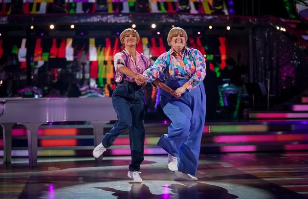 Jayde Adams and Karen Hauer have been voted off Strictly Come Dancing 