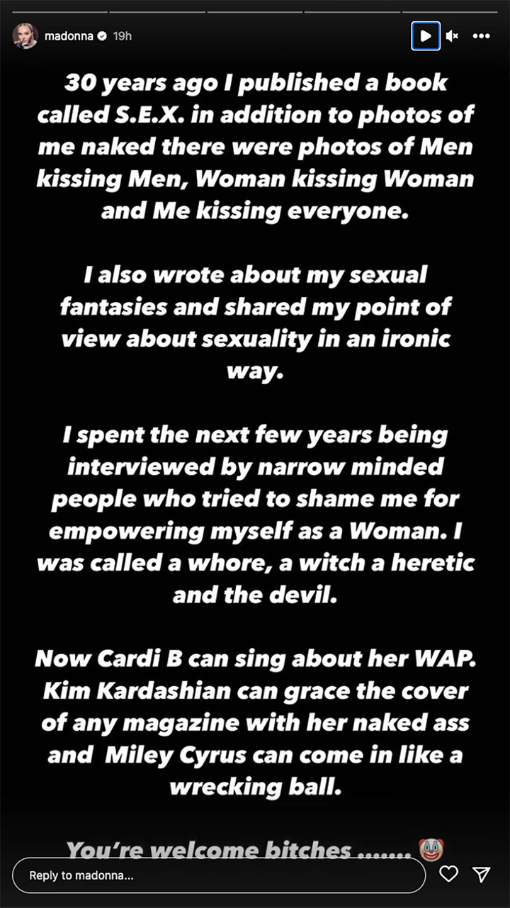 Cardi B Slams Madonna For Saying She Paved The Way For Her: ‘It’s About The Tone’ Cardi B Slams Madonna For Saying She Paved The Way For Her: ‘It’s About The Tone’