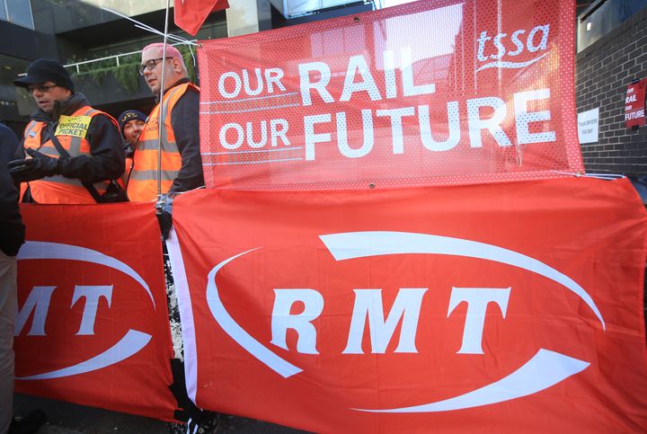 There have already been a series of damaging strikes on the rail network throughout this year.