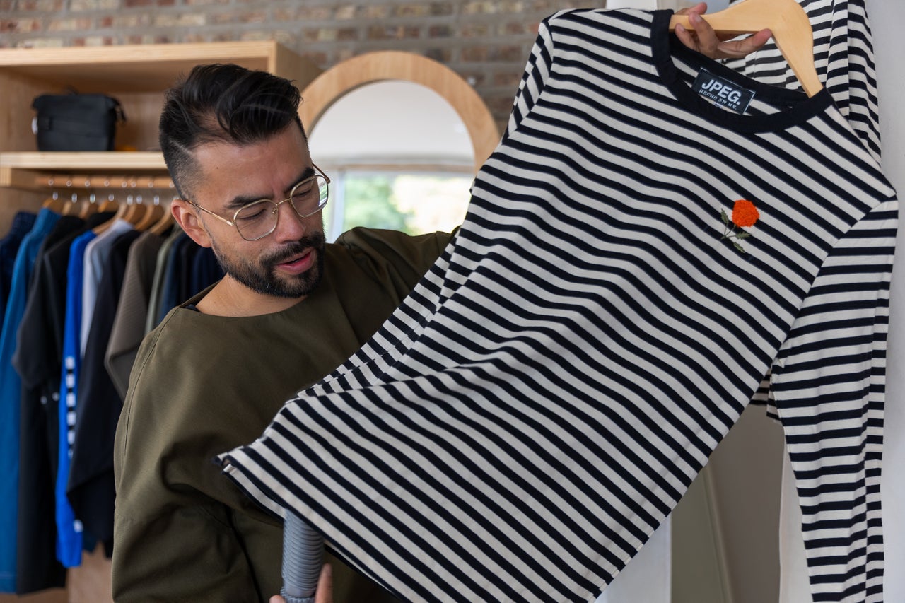 Miguel Cervantes is a designer and founder of Comercio Popular in Little Village.