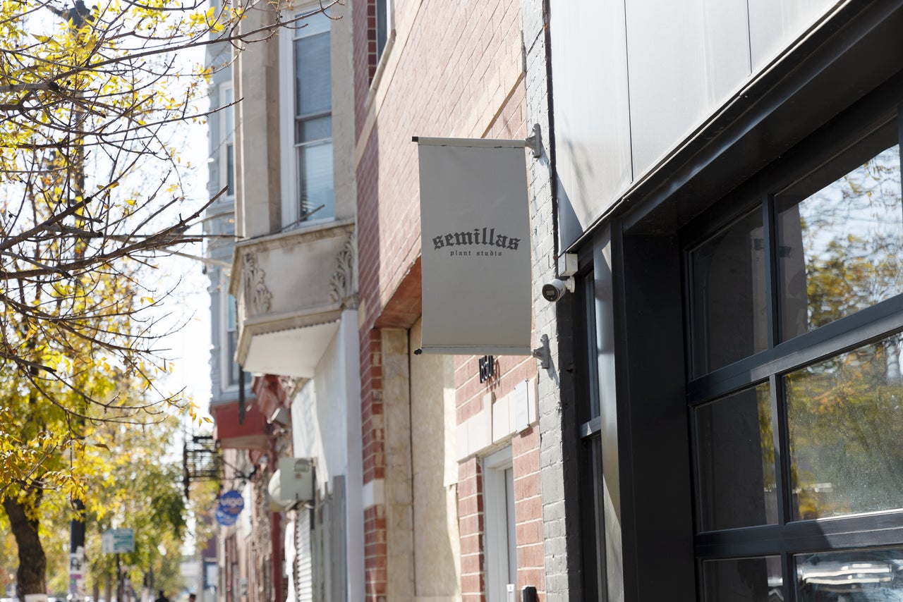 The exterior of Semillas in Chicago's Pilsen neighborhood.