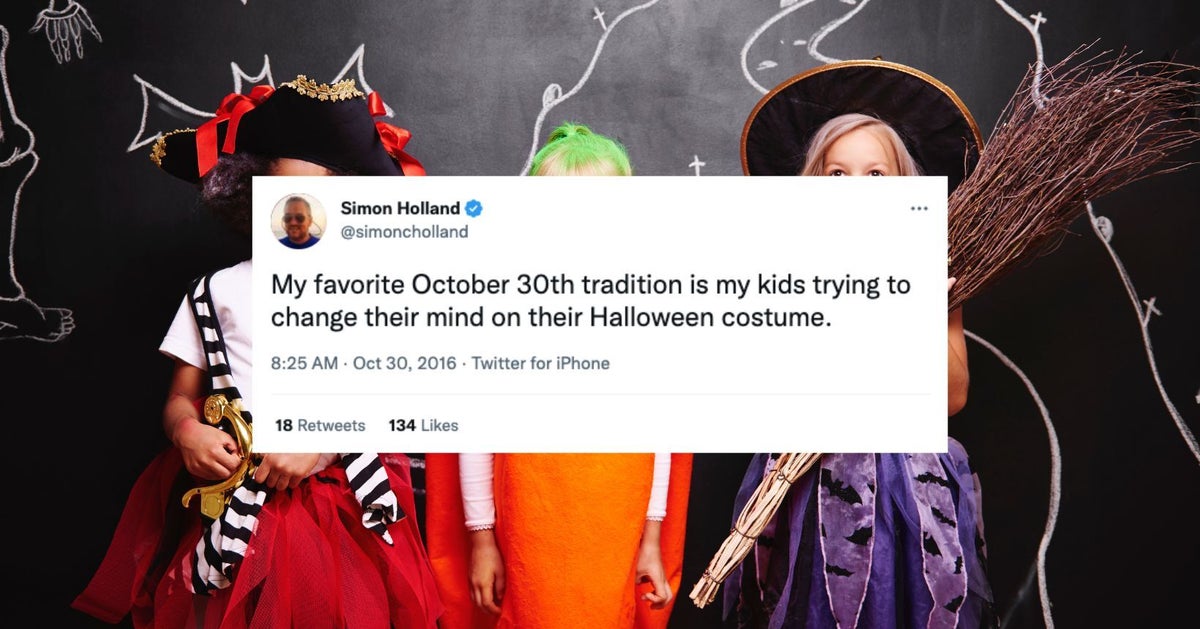 Funny Tweets About Kids' Halloween Costumes, From Exhausted Parents - Vimarsana News