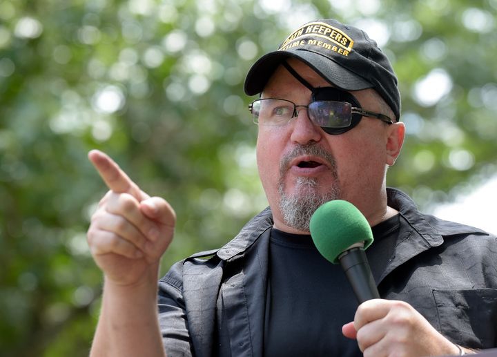 Stewart Rhodes, founder of the far-right citizen militia group known as the Oath Keepers.