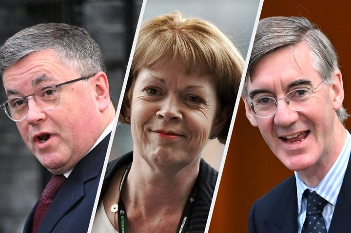 Robert Buckland, Wendy Morton and Jacob Rees-Mogg all left cabinet on Tuesday