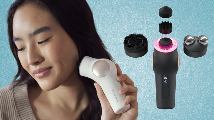 The <a href="https://www.amazon.com/TheraFace-Facial-Percussive-Therapy-Massage/dp/B09TZ3SL9H?tag=lourdesuribe-20&ascsubtag=63580424e4b03e8038e39e94%2C-1%2C-1%2Cd%2C0%2C0%2Chp-fil-am%3D0%2C0%3A0%2C0%2C0%2C0" target="_blank" data-affiliate="true" role="link" data-amazon-link="true" class=" js-entry-link cet-external-link" data-vars-item-name="TheraFace Pro" data-vars-item-type="text" data-vars-unit-name="63580424e4b03e8038e39e94" data-vars-unit-type="buzz_body" data-vars-target-content-id="https://www.amazon.com/TheraFace-Facial-Percussive-Therapy-Massage/dp/B09TZ3SL9H?tag=lourdesuribe-20&ascsubtag=63580424e4b03e8038e39e94%2C-1%2C-1%2Cd%2C0%2C0%2Chp-fil-am%3D0%2C0%3A0%2C0%2C0%2C0" data-vars-target-content-type="url" data-vars-type="web_external_link" data-vars-subunit-name="article_body" data-vars-subunit-type="component" data-vars-position-in-subunit="9">TheraFace Pro</a> is incredibly versatile.