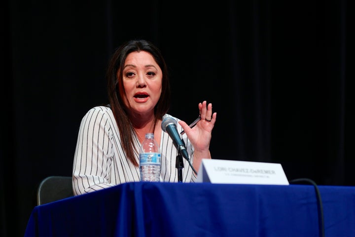 Oregon GOP congressional candidate Lori Chavez-DeRemer won't say that Joe Biden fairly won the 2020 presidential election. It's been nearly two years since he won.