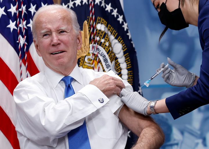 Biden Urges Americans To Get Vaccinated Ahead Of Winter COVID-19 Surge
