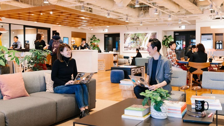 WeWork オフィスの様子